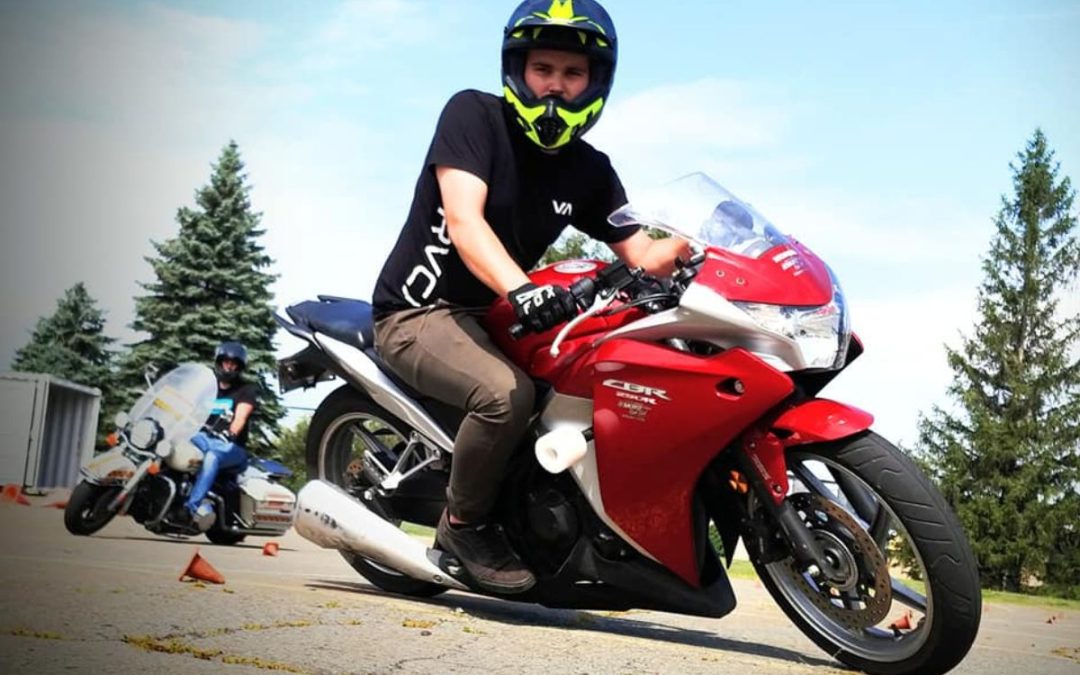 Cours de moto