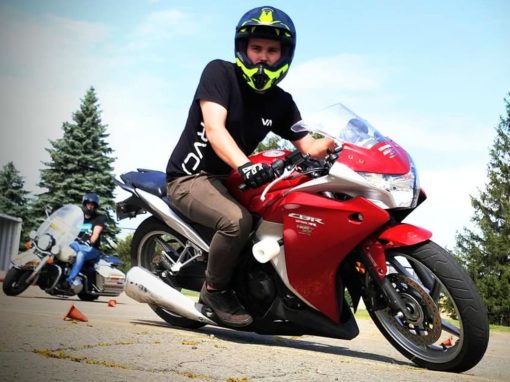 Cours de moto